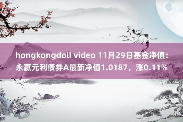 hongkongdoll video 11月29日基金净值：永赢元利债券A最新净值1.0187，涨0.11%