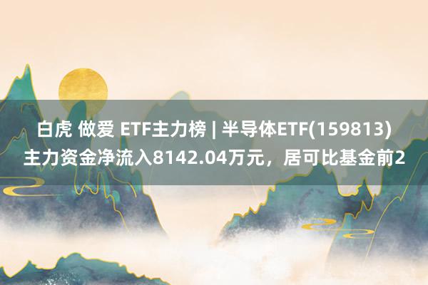 白虎 做爱 ETF主力榜 | 半导体ETF(159813)主力资金净流入8142.04万元，居可比基金前2