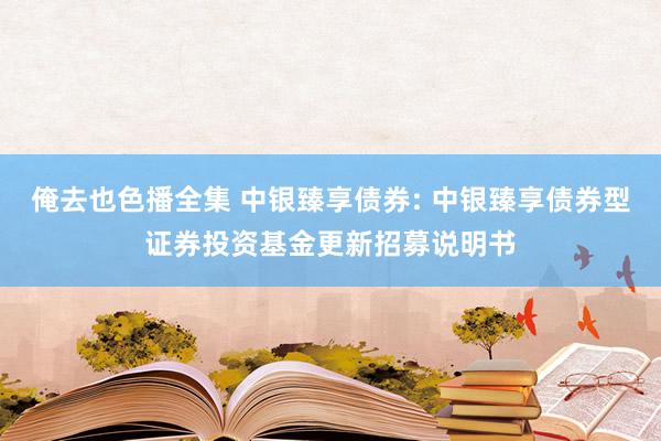 俺去也色播全集 中银臻享债券: 中银臻享债券型证券投资基金更新招募说明书