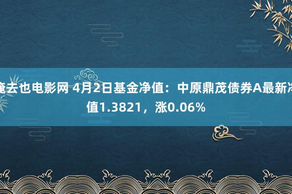 俺去也电影网 4月2日基金净值：中原鼎茂债券A最新净值1.3821，涨0.06%