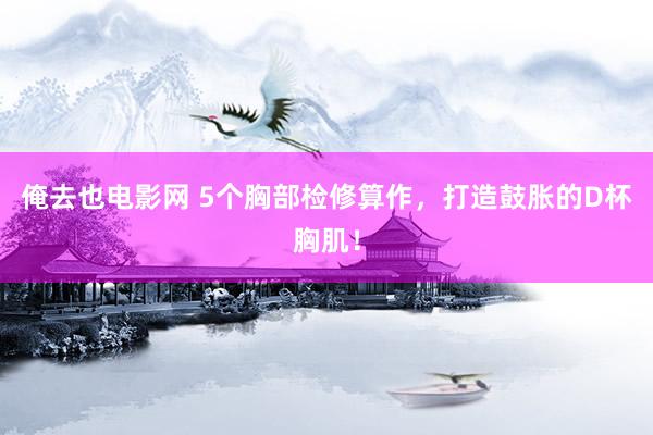 俺去也电影网 5个胸部检修算作，打造鼓胀的D杯胸肌！