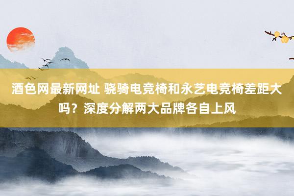 酒色网最新网址 骁骑电竞椅和永艺电竞椅差距大吗？深度分解两大品牌各自上风